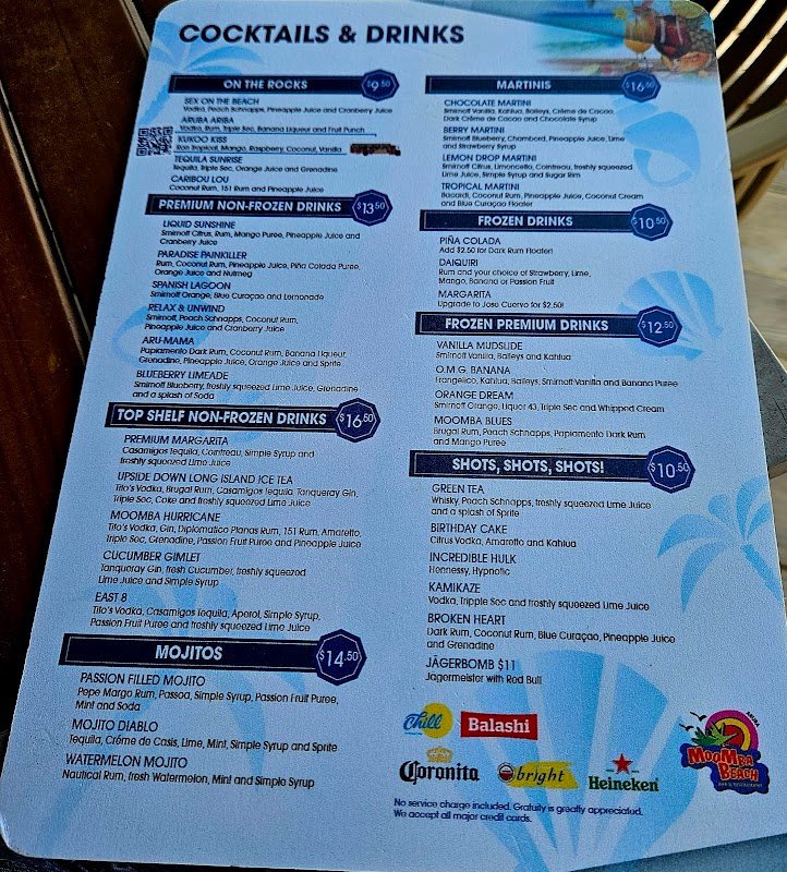 MooMba Beach Bar Aruba