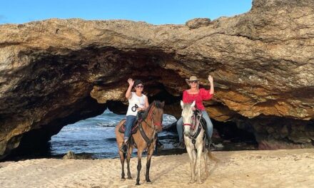 2-Hour Horseback Riding Tour to Little Natural Bridge in Aruba