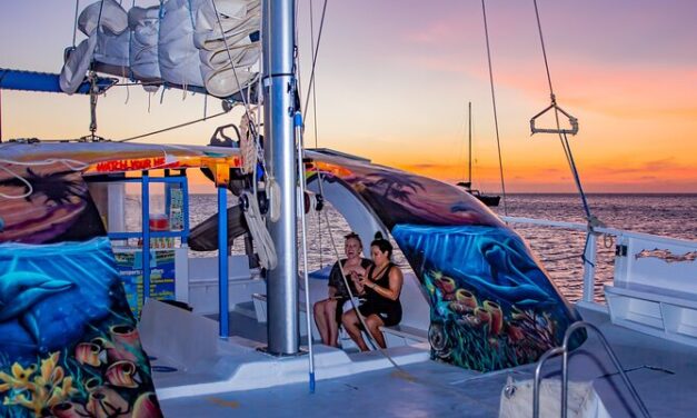 Catamaran Dolphin Sunset Adventure Cruise