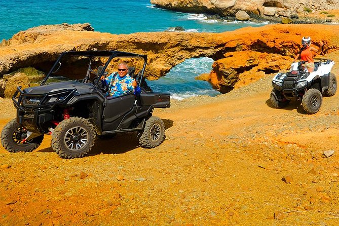 UTV or ATV to Aruba’s Secret Beach and Cave Pool Adventure