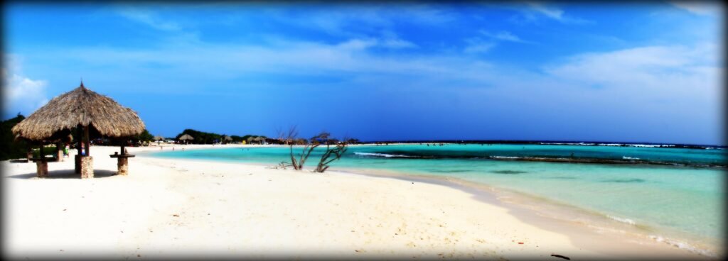 Baby Beach Aruba — the island's most sheltered natural lagoon