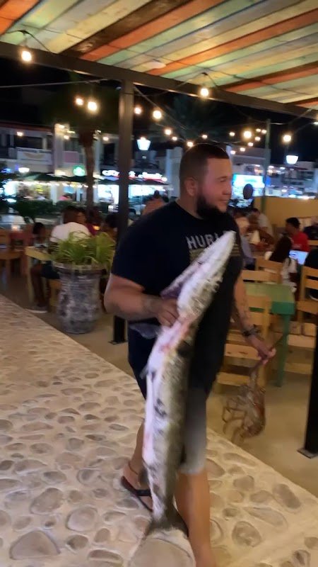 Fisherman's Hut Aruba Palm Beach seafood restaurant beachfront