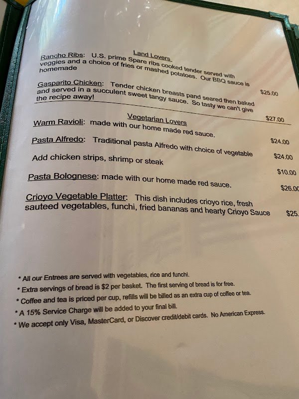 Restaurants in Aruba