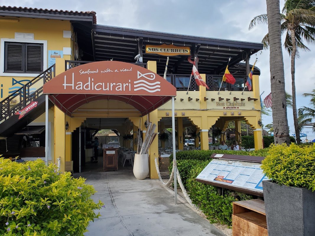 Hadicurari Restaurant Aruba Palm Beach seafood