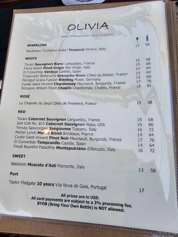 Olivia Aruba Mediterranean shared plates mezze grilled seafood