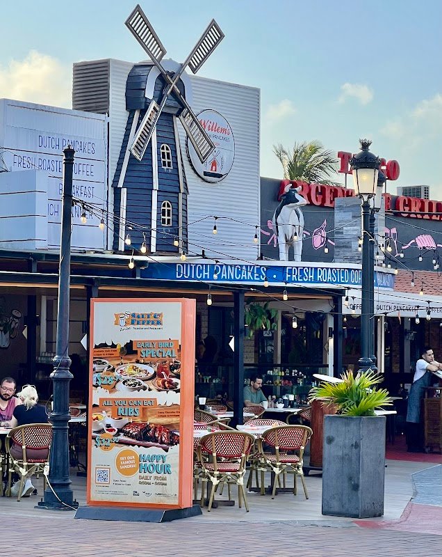 Willem's Dutch Pancakes Aruba Arawak Garden J.E. Irausquin Boulevard