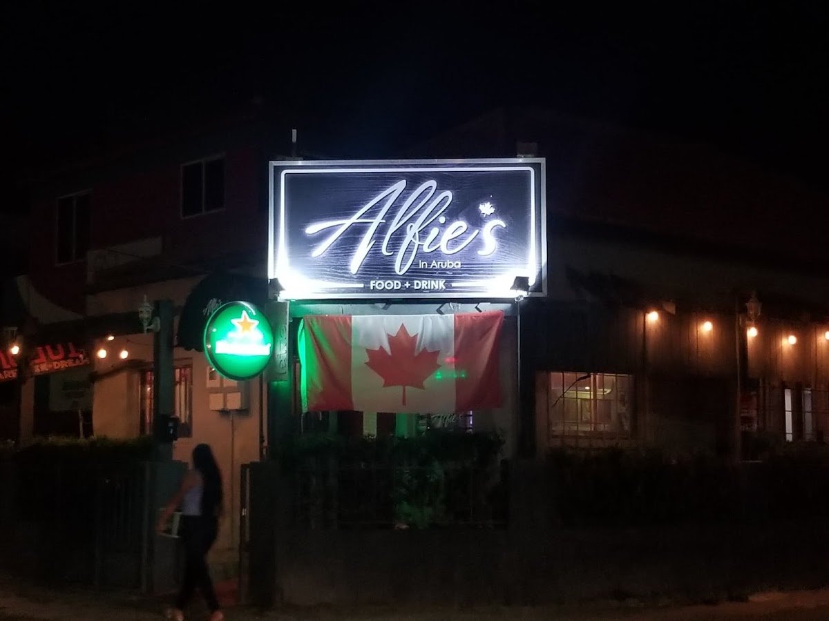 Alfie's In Aruba signature dishes