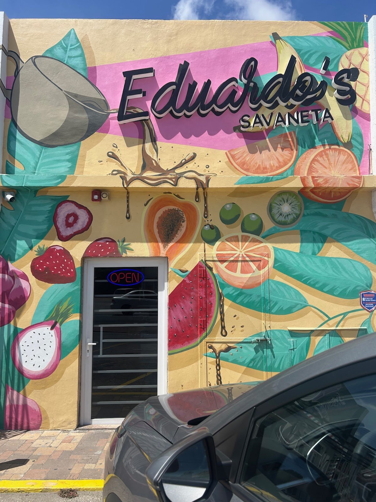 Eduardo's Savaneta interior and atmosphere