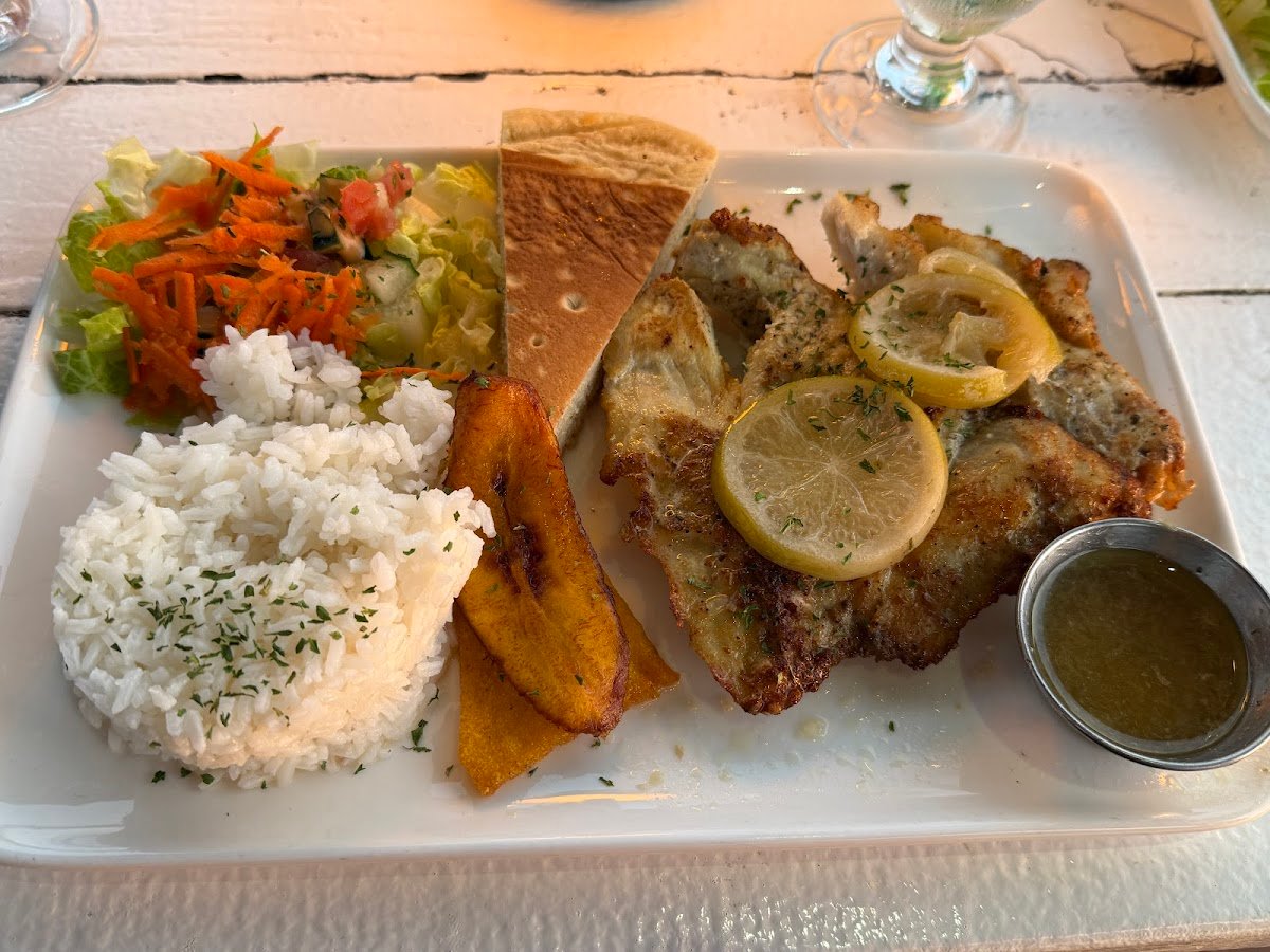 Marina Pirata Aruba signature seafood dish