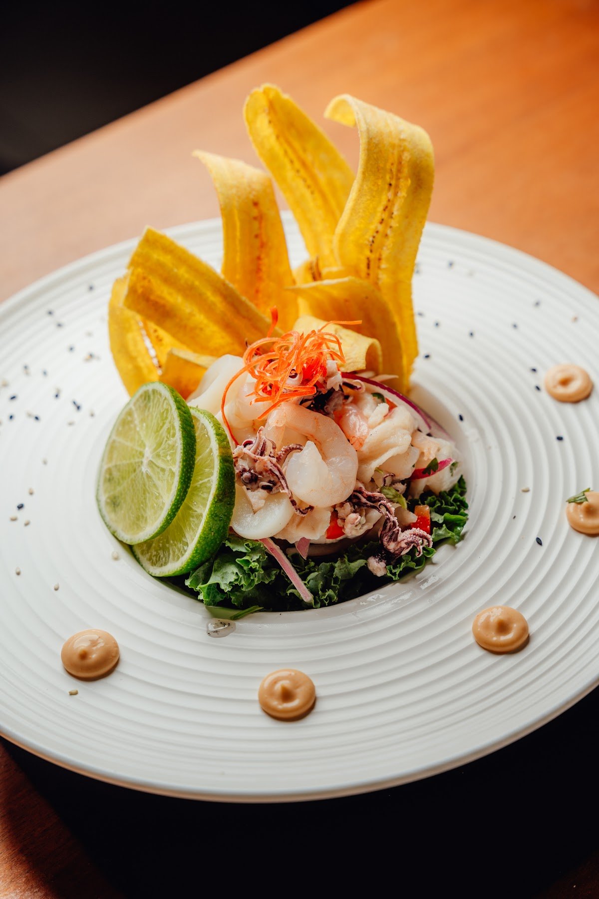 Nikkei Sushi Bar atmosphere and dining