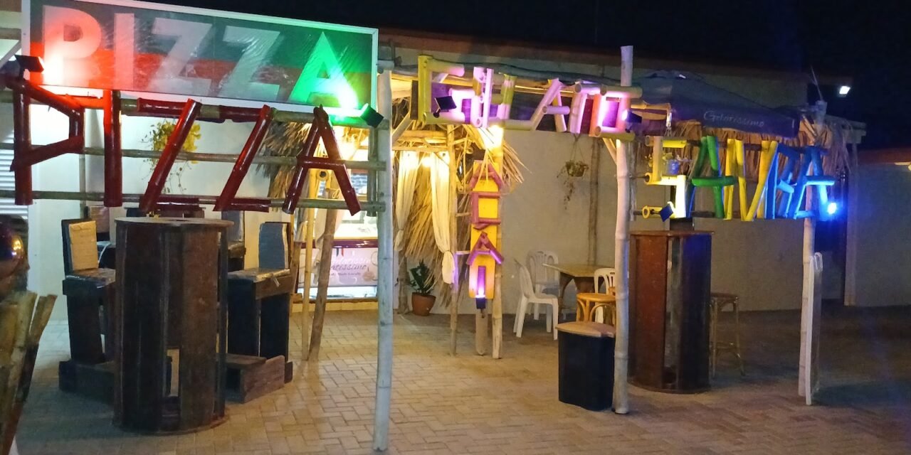 Pizza Samba Aruba: Charcoal-Crust Pizza & Gelato in San Nicolas