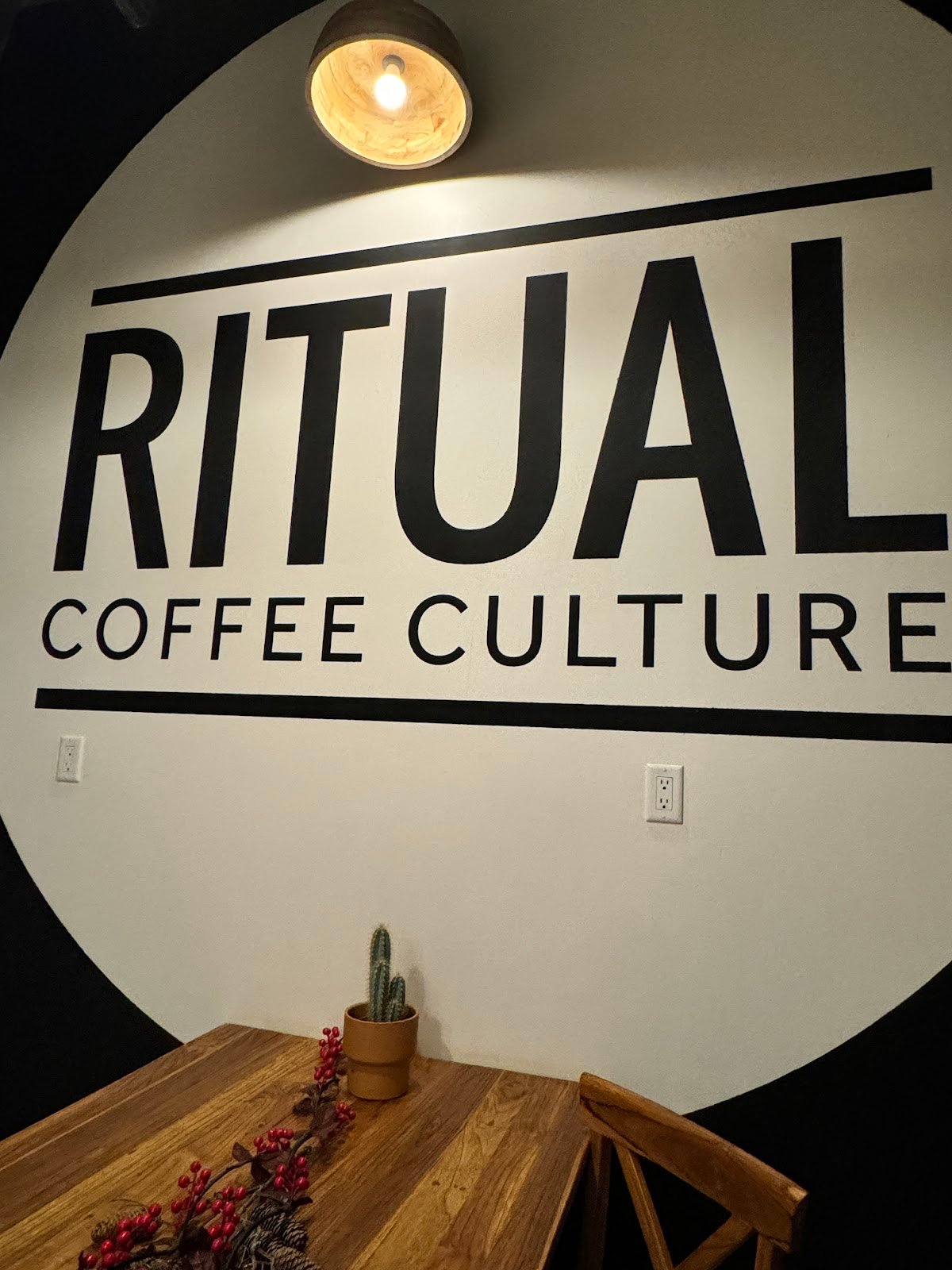 Ritual Coffee Culture dining experience