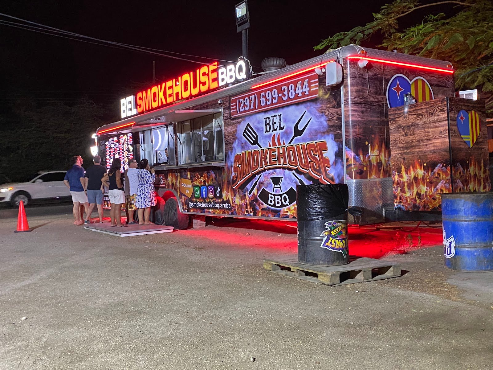 Smokehouse BBQ Truck interior