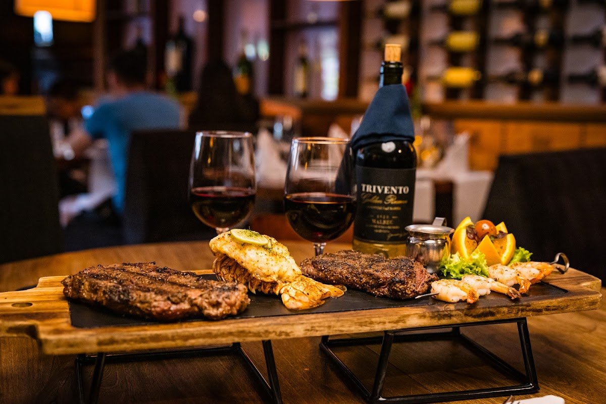 Tango Argentine Grill interior and atmosphere