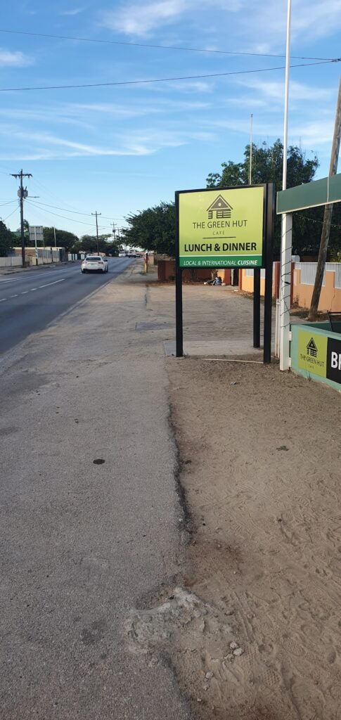 The Green Hut Café Aruba