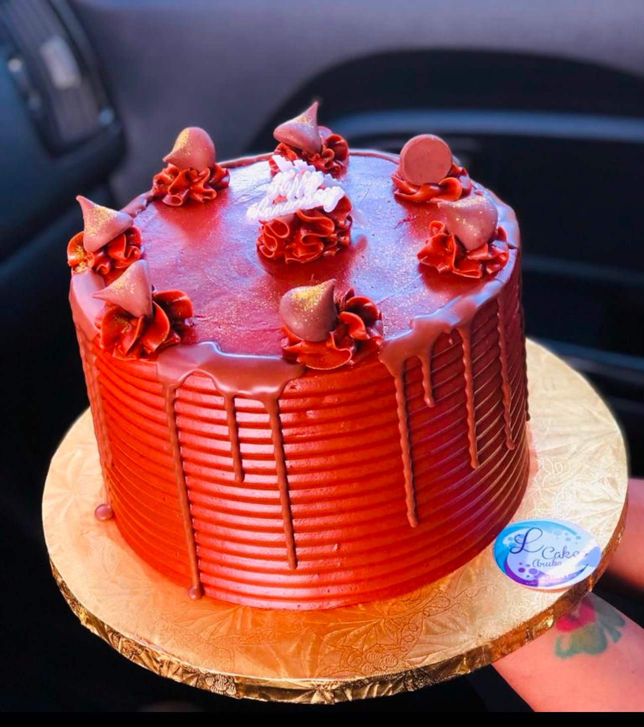 Cake Delivery For Kristine With Card