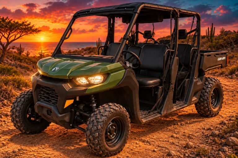 Can-Am 6 Seater UTV rental in Aruba