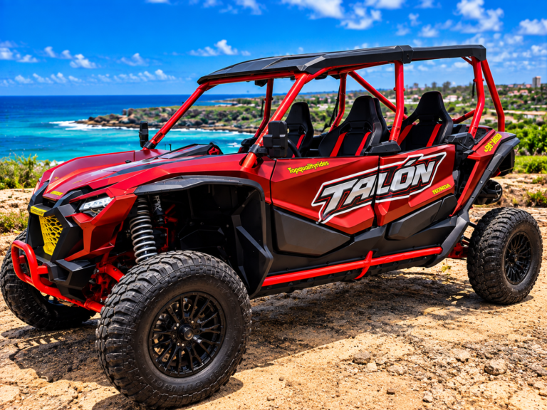 Honda Talon 1000 R4 (Custom wrap) UTV rental in Aruba