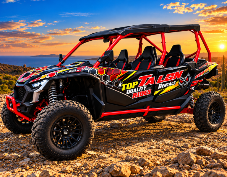 Honda Talon 1000 R4 (Exotic wrap) UTV rental in Aruba
