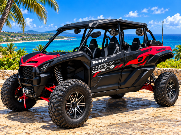 Kawasaki KRX 1000 SE (no wrap) UTV rental in Aruba