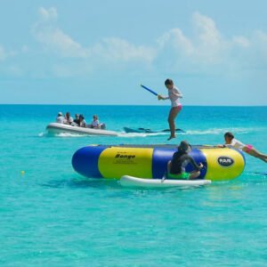Water trampoline Aruba — off Palm Beach
