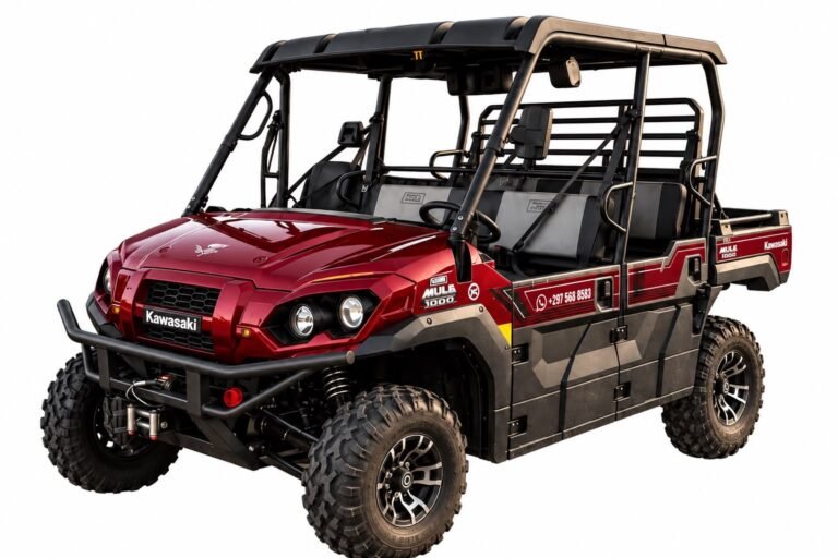 Kawasaki 5 Seater UTV rental in Aruba